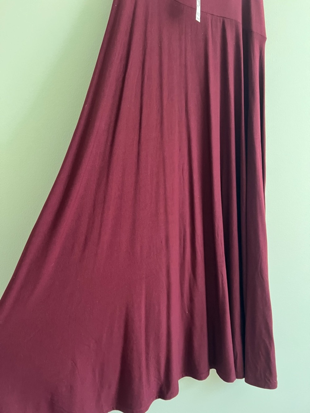 NWT Madewell Jersey Asymmetric-Seam Midi Skirt - Picture 5 of 5